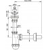 ALCAPLAST mosdószifon DN32 rozsdamentes leeresztővel, DN63 A411