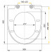 ALCAPLAST WC ülőke, softclose, duroplast A67