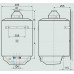 ARISTON S/SGA X 80 EE Tárolós rendszerű kéményes fali gázüzemű vízmelegítő, 75 l 3211025