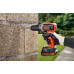 Black & Decker BCD003C2K-QW Akkus ütvefúró-csavarozó (45Nm/18V/2x1,5Ah) koffer