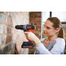 Black & Decker BCD003C2K-QW Akkus ütvefúró-csavarozó (45Nm/18V/2x1,5Ah) koffer
