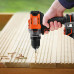 Black & Decker BCD382D1XK-QW Akkus fúró-csavarozó (45Nm/18V/1x2,0Ah) koffer