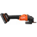 Black & Decker BCG6L8D2S-QW Akkus sarokcsiszoló (18V/2x2,0Ah), 3x korong, táska