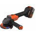 Black & Decker BCG6L8F1S-QW Akkus sarokcsiszoló (18V/1x4,0Ah), 3x korong, táska