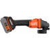 Black & Decker BCG6L8F1S-QW Akkus sarokcsiszoló (18V/1x4,0Ah), 3x korong, táska