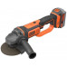 Black & Decker BCG720M1-QW Akkus sarokcsiszoló (125mm/18V/1x4,0Ah) Táska