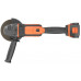 Black & Decker BCG720M1-QW Akkus sarokcsiszoló (125mm/18V/1x4,0Ah) Táska