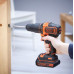 Black & Decker BDCHD18KB-QW Akkus ütvefúró-csavarozó (40Nm/18V/2x1,5Ah) koffer