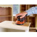 Black & Decker BDCROS18-QW Akkus excentercsiszoló (125mm/18V/1x1,5Ah), táska