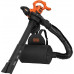 Black & Decker BEBLV260-QS Kerti lombfúvó/szívó/aprító 3-az-1-ben (2600W/315km/h)