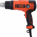 Black & Decker KX2200K-QS Hőlégfúvó (2000W/65°C-645°C) koffer