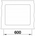 BLANCO SUBLINE 500-F InFino szilgránit mosogató, fekete 525994