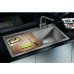 BLANCO ZENAR XL 6 S szilgránit mosogató dugókiemelővel, balos, vágódeszkával,fekete 526058