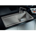 BLANCO ZENAR XL 6 S InFino szilgránit mosogató dugókiemelővel, jobbos, fekete 526062