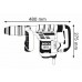 BOSCH GSH 5 CE vésőkalapács SDS-max-szal + GWS 850 C sarokcsiszoló 0615990H30