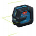 BOSCH GLL 20-22 G PROFESSIONAL Vonallézer, BA 3.7V 3.0Ah, Szerszámkoffer 0601065602