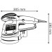 BOSCH GEX 34-125 PROFESSIONAL Excentercsiszoló 0601372300