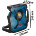 BOSCH GLI 18V-4000 C PROFESSIONAL Akkus munkalámpa (18V/akku és töltő nélkül) 0601446800