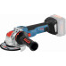 BOSCH GWX 18V-10 SC PROFESSIONAL Akkus sarokcsiszoló X-LOCK rendszerrel 06017B0400