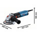 BOSCH GWS 14-125 S PROFESSIONAL Sarokcsiszoló 06017D0100