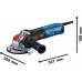 BOSCH GWX 17-125 S PROFESSIONAL Sarokcsiszoló 06017D2300