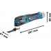 BOSCH GOP 12V-28 PROFESSIONAL Akkus Multi-Cutter vágószerszám, L-BOXX 06018B5002