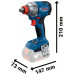 BOSCH GDX 18V-285 + GSB 185-LI + 2x2,0AH + GAL 18V-20 + tok PROFESSIONAL 06019N2124