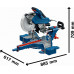 BOSCH GCM 340-305 D PROFESSIONAL Leszabó- és gérvágó fűrész 0601B60000