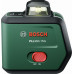 BOSCH PLL360-15G UNI Keresztvonalas szintezőlézer + állvány 0603663K01