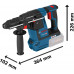 BOSCH GBH 18V-26F PROFESSIONAL SDS-Plus Akkus fúrókalapács (18V/2x5,5Ah) 061191000F