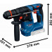 BOSCH GBH 18V-18 X PROFESSIONAL Fúrókalapács ONECHUCK tokmánnya, 2× 2.0Ah 0611927101