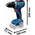 BOSCH PROFESSIONAL 18 V 2 db-os készlett: GSR + GDR + 2x GBA 5.0 Ah + GAL 18V-4