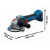 BOSCH 10 részes 18V-os gépszett GSB+GBH+GWS+GDR+GKS+GSA+GOP+GST+GDS+GEX+3x5,0Ah 0615A500EH