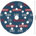 BOSCH EXPERT O780 Foil csiszolótárcsa, 125 mm, G240 2608902413