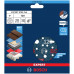 BOSCH EXPERT O780 Foil csiszolótárcsa, 150 mm, G120 2608902442
