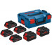 BOSCH 4 x ProCORE18V 4.0Ah + 2 x ProCORE18V 8.0Ah PROFESSIONAL 1600A02A2T