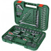 BOSCH Haladó kéziszerszám-készlet 132 darab 1600A02Z9B