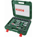 BOSCH 60 darabos készlet 1/4"-os + 1/2"-os racsnis kulcsokkal 11600A039J8