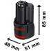 BOSCH GBA 12V 2.0Ah PROFESSIONAL Akkumulátor 1600Z0002X