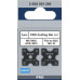 BOSCH PRO kivágó készlet, M6, M8, M10, M12 2608001200