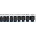 BOSCH PRO Impact Socket Set, 1/4", standard, 9 részes 2608003034