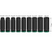 BOSCH PRO Impact Socket Set, 1/2", mély, 9 részes 2608003039