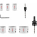 BOSCH Multi Material menetes körkivágó-készlet, 20; 25; 32; 38; 51; 64 × 40 mm 2608594613