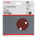 BOSCH C430 csiszolólap, 5-ös csomag 150 mm, 40 2608605716