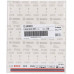 BOSCH C470 papír csiszolólap, Best for Wood and Paint 230 x 280 mm, 180 2608608693