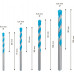 BOSCH EXPERT MultiConstruction CYL-9 fúrószárkészlet, 4/5/6/8 mm, 4 db 2608900645