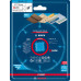 BOSCH EXPERT Carbide Multi Wheel X-LOCK vágótárcsa, 115 mm, 22,23 mm 2608901192