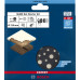 BOSCH EXPERT M480 kezdőcsomag rezgőcsiszolókhoz, 125 mm, 7 db 2608901202