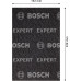 BOSCH EXPERT N880 csiszolófilc kézi csiszoláshoz, 152 x 229 mm, Extra vágás S 2608901210