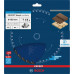 BOSCH EXPERT Wood cordless körfűrészlap, 185x1.8/1.2x20 mm, T32 2608902234